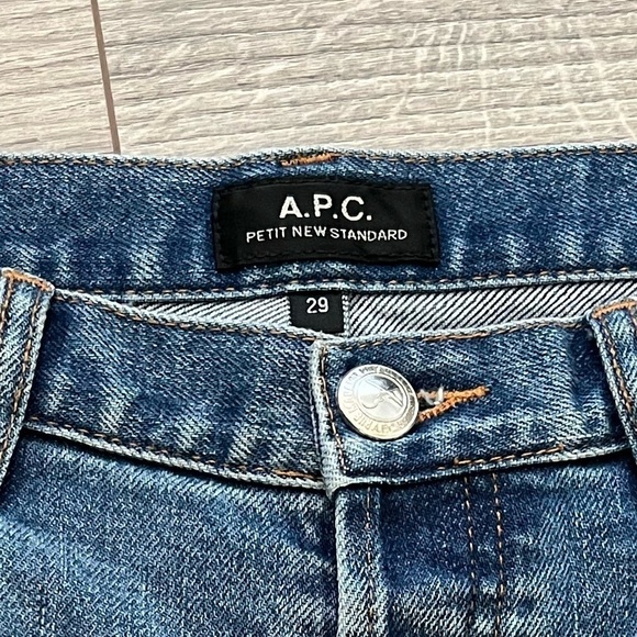 A.P.C. Men’s Petit New Standard Tapered Slim Jeans | 29 - Picture 6 of 9